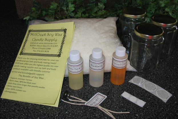 MillCreek Soy Wax Candle Kit