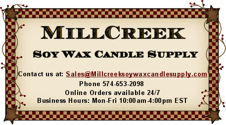 MillCreek Soywax Candle Supply